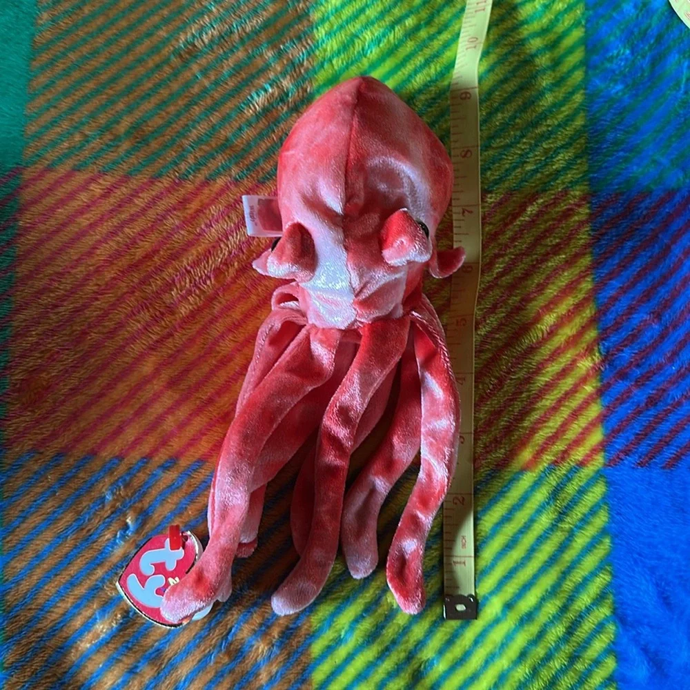 Ty 2000 Wiggly the Octopus Beanie Baby